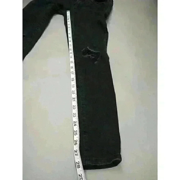 So Womens Jeans Size 7 Ultimate Curvy Jegging Super High Rise Distressed Skinny - Picture 4 of 10